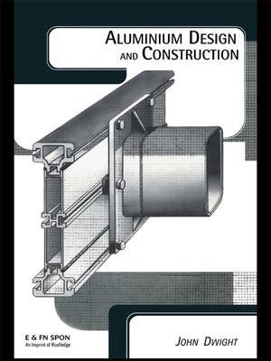 cover image of Aluminium Design and Construction